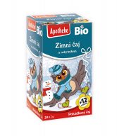Apotheke Ovocný čaj dětský Zimní s rakytníkem BIO - nálevové sáčky (20 x 2 g)