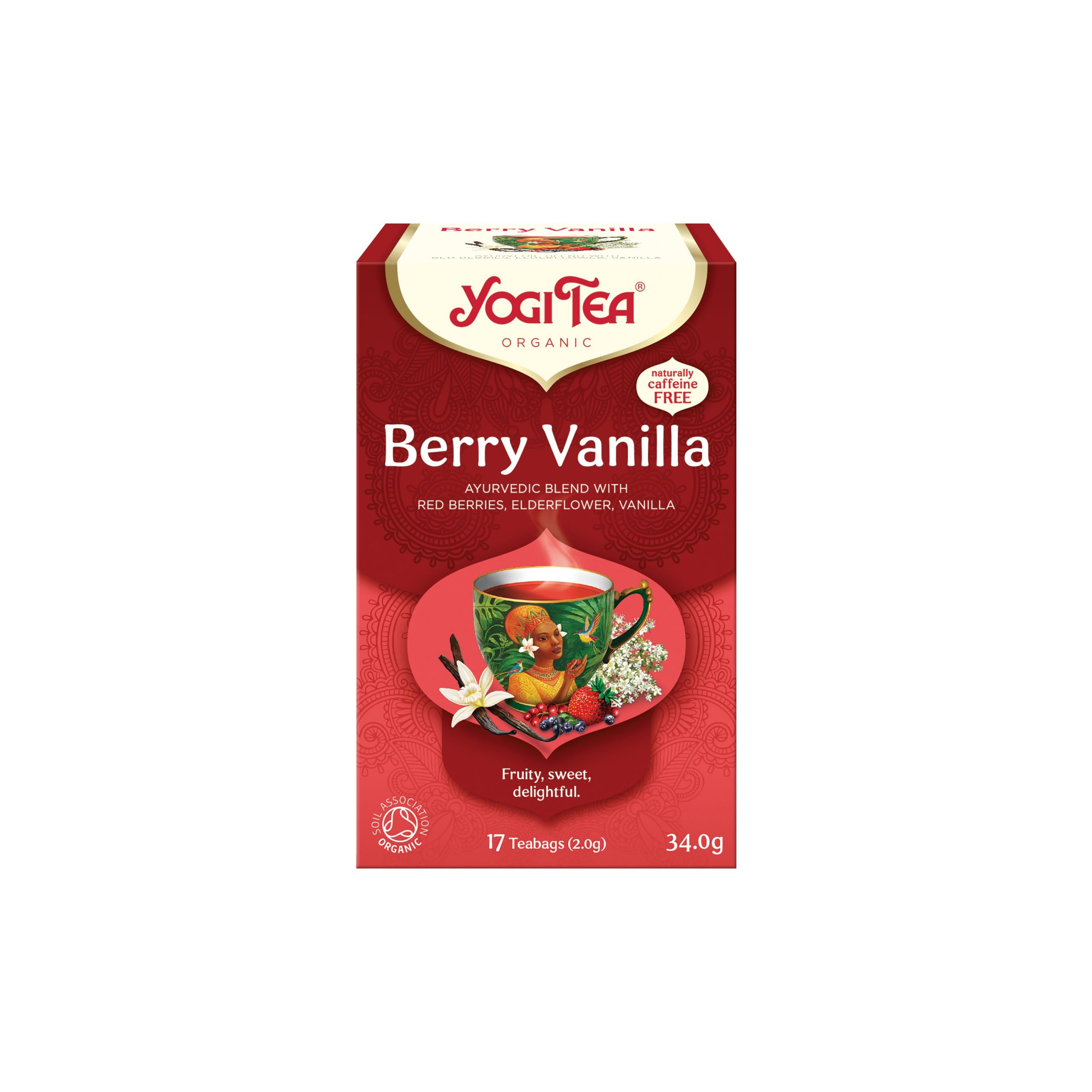 Čaj Berry Vanilla 17 sáčků 34 g BIO   YOGI TEA Čaj Berry Vanilla 17 sáčků 34 g BIO   YOGI TEA