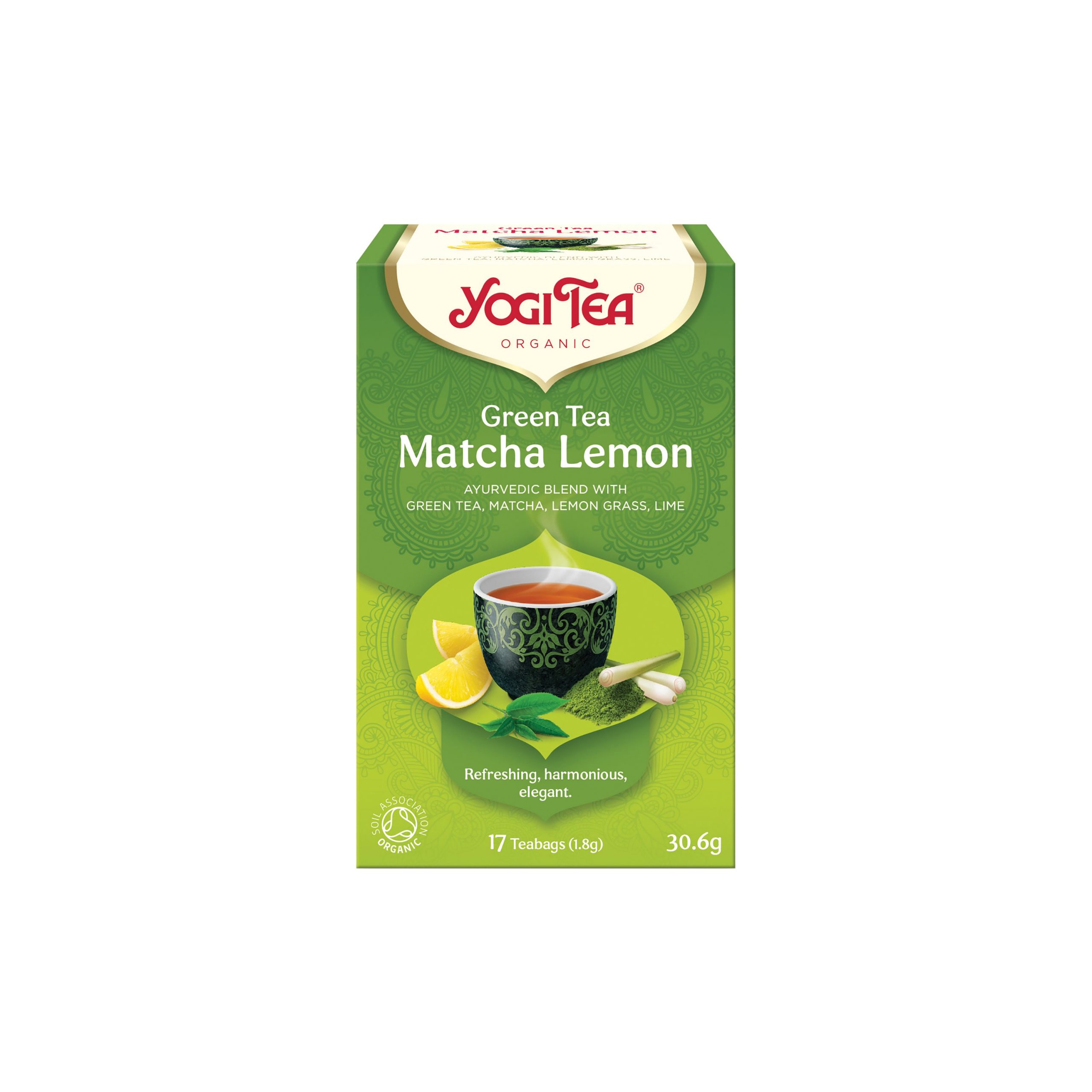 Čaj Zelený čaj Matcha citrón 17 sáčků 30 Čaj Zelený čaj Matcha citrón 17 sáčků 30
