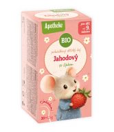 Apotheke Ovocný čaj dětský jahodový se šípkem BIO - nálevové sáčky (20 x 1