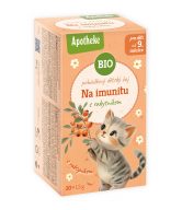 Apotheke Čaj dětský Na imunitu s rakytníkem BIO - nálevové sáčky (20 x 1