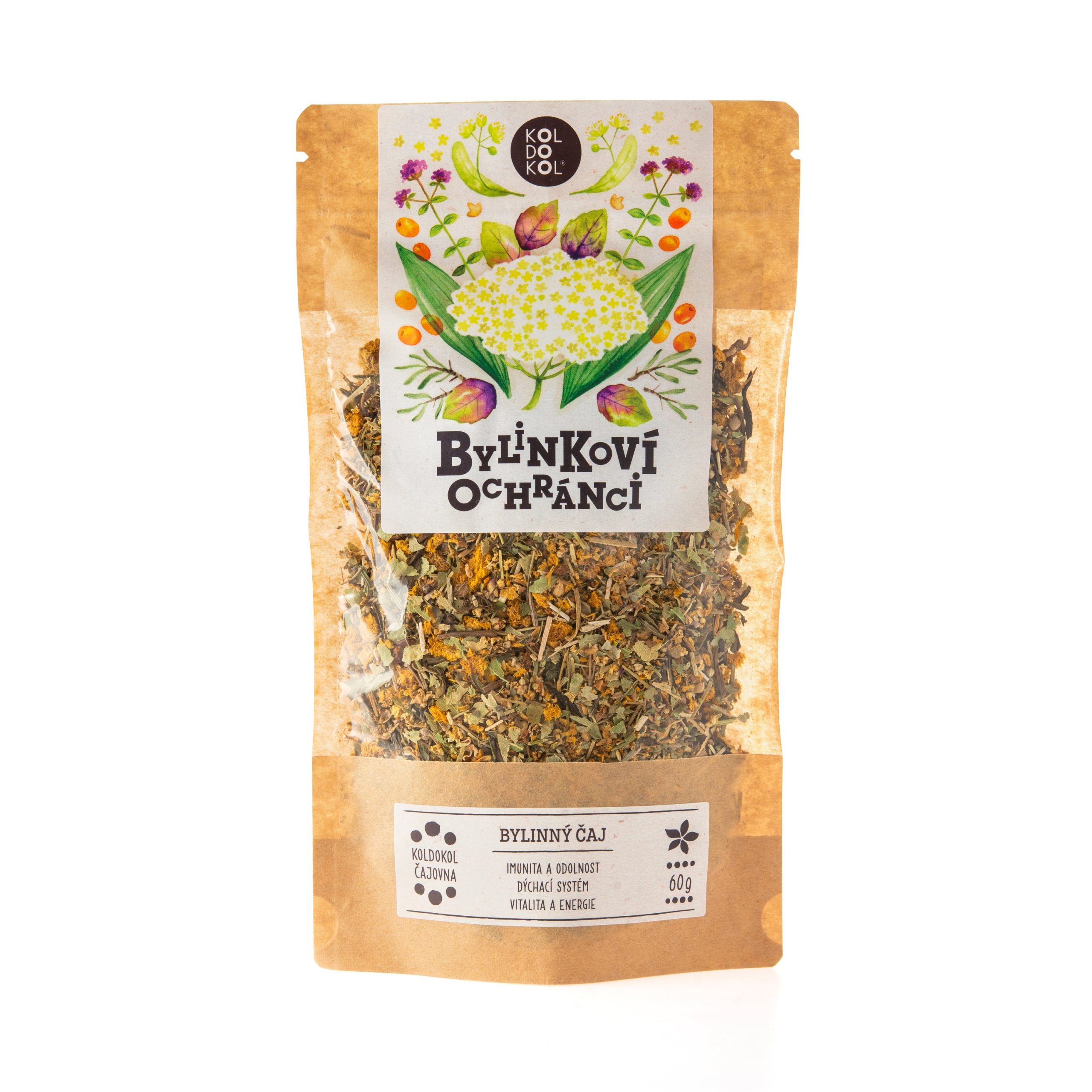 Čaj bylinkový ochránce 60 g KOLDOKOL Čaj bylinkový ochránce 60 g KOLDOKOL