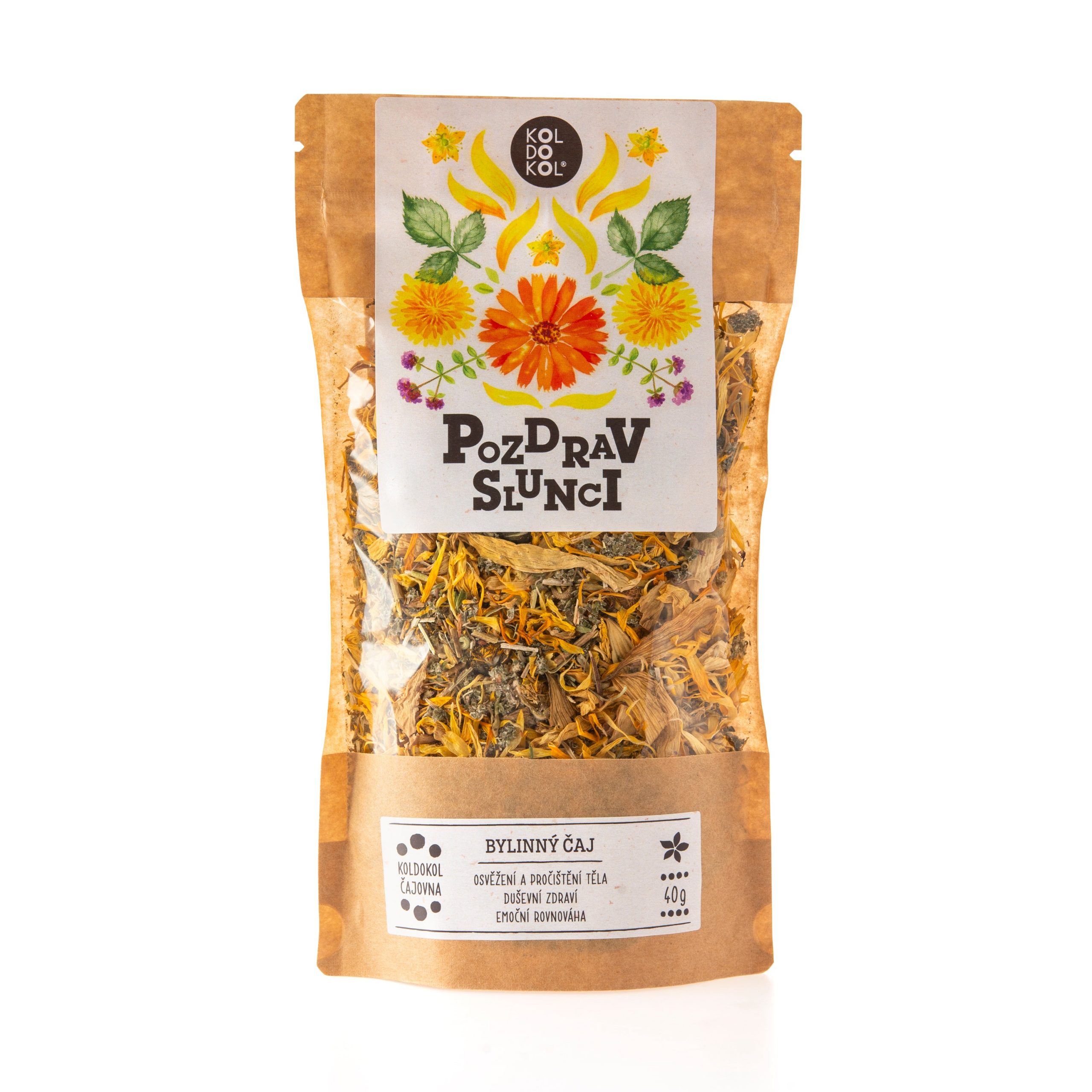 Čaj pozdrav slunci 40 g   KOLDOKOL Čaj pozdrav slunci 40 g   KOLDOKOL