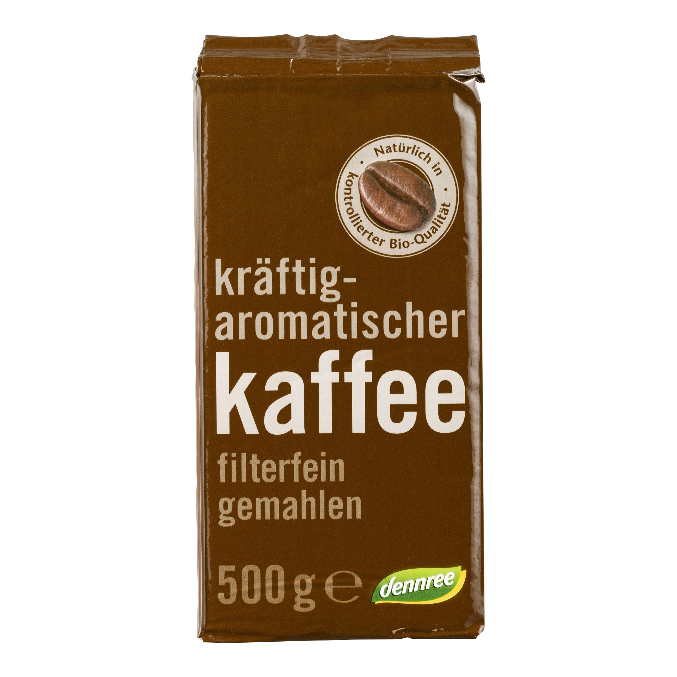 Káva jemně mletá 500 g BIO   DENNREE Káva jemně mletá 500 g BIO   DENNREE