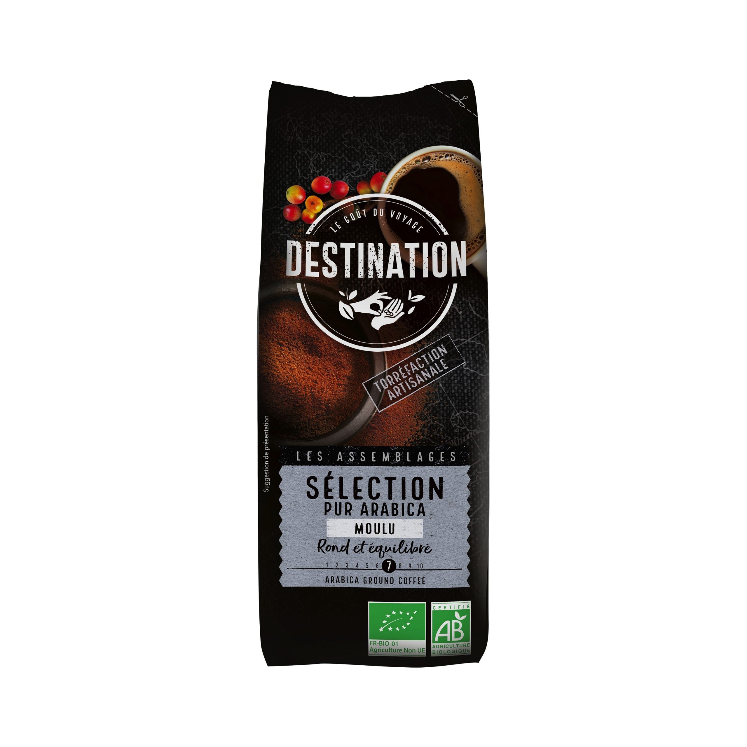 Káva mletá Selection 250 g BIO   DESTINATION Káva mletá Selection 250 g BIO   DESTINATION