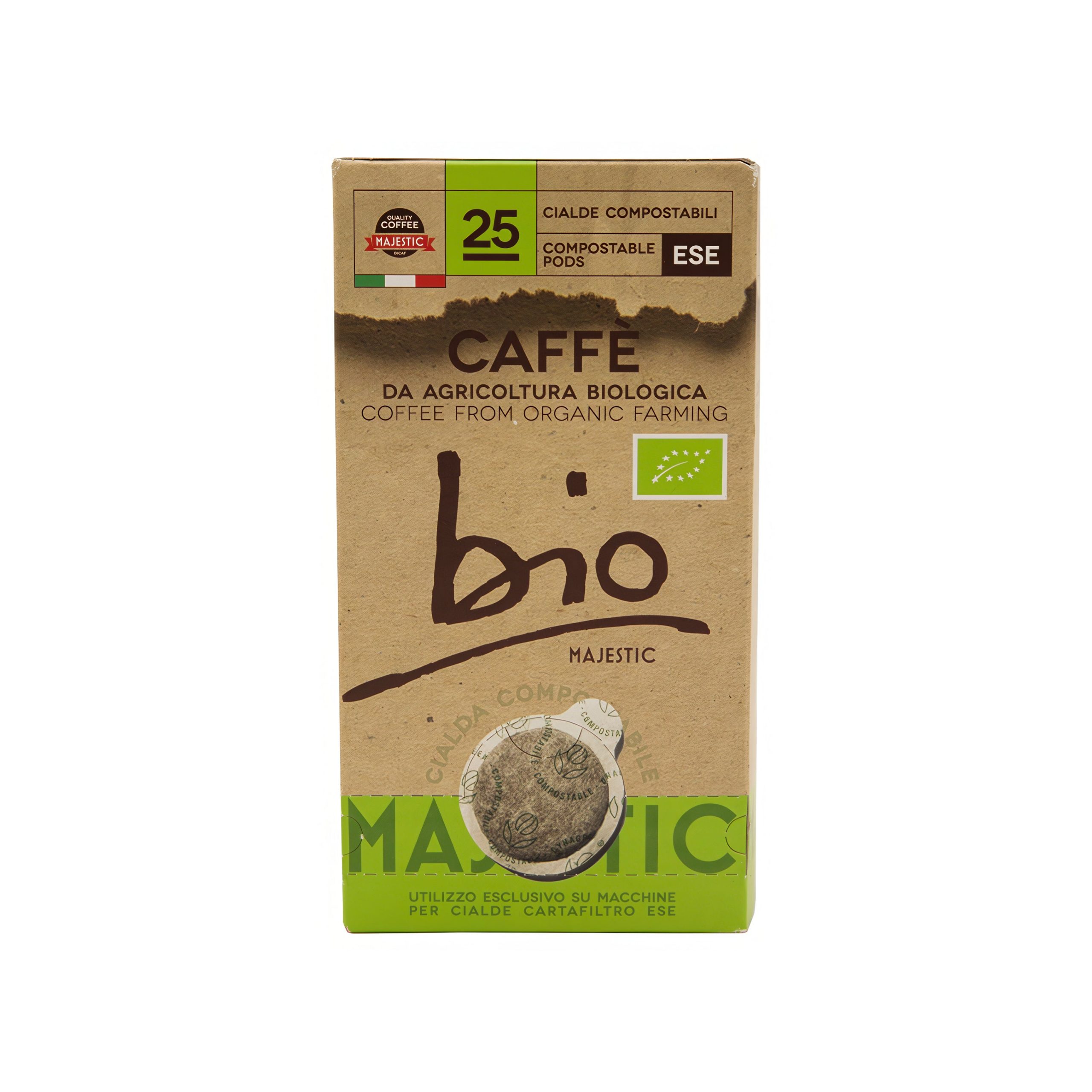 Káva polštářky 25 x 7 g BIO   DICAF Káva polštářky 25 x 7 g BIO   DICAF