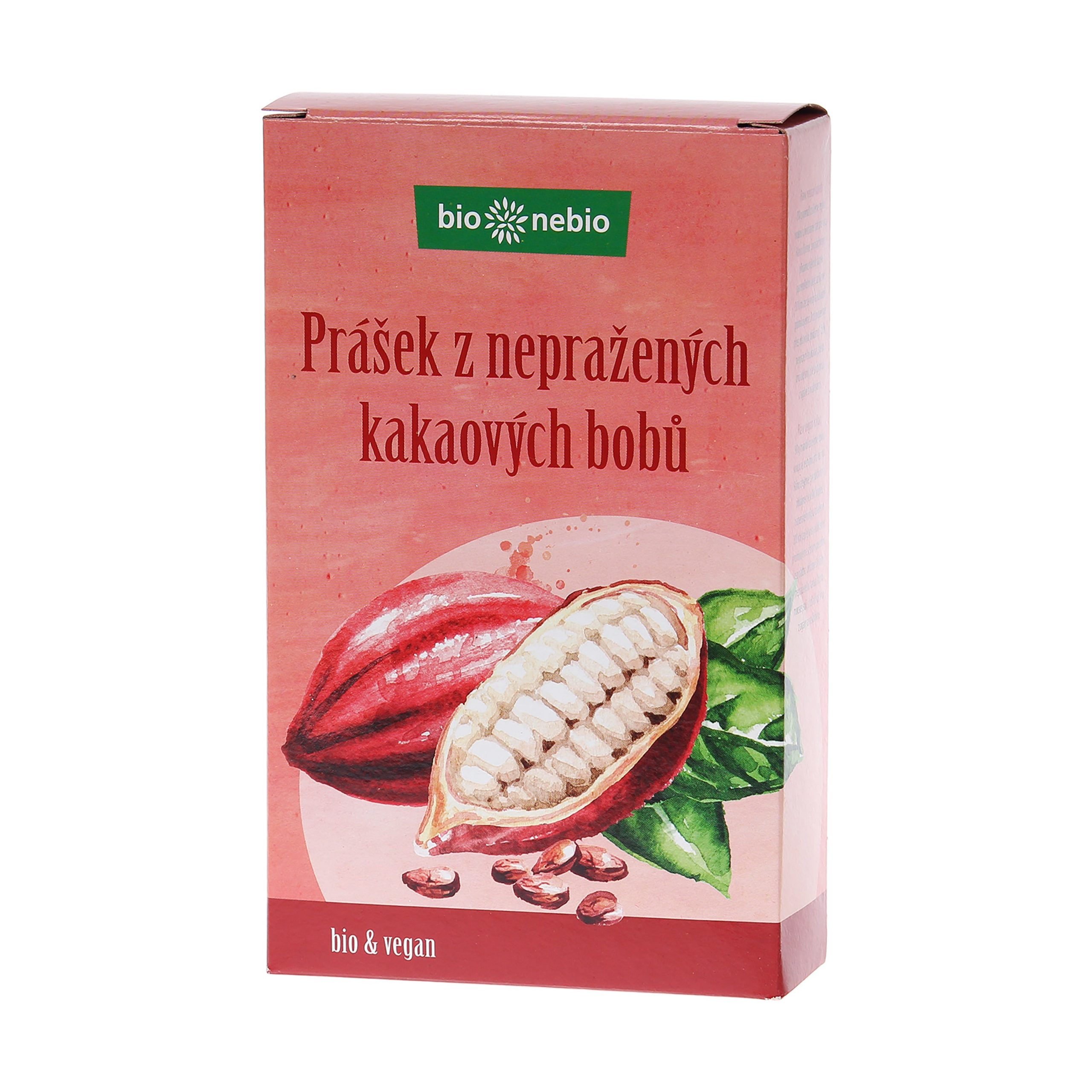 Prášek z nepraženého kakaa 150 g BIO   BIO NEBIO Prášek z nepraženého kakaa 150 g BIO   BIO NEBIO