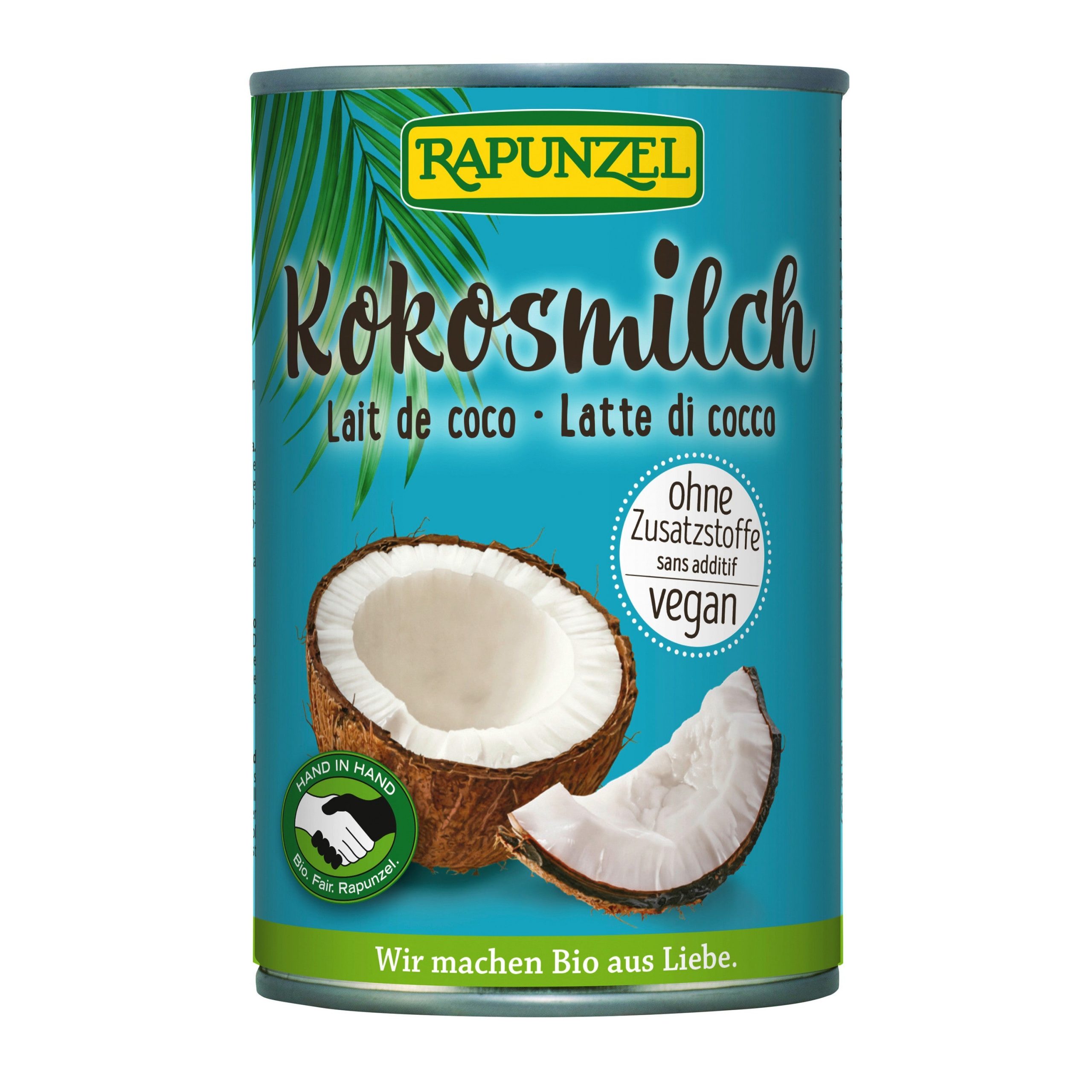 Mléko kokosové 400 ml BIO   RAPUNZEL Mléko kokosové 400 ml BIO   RAPUNZEL