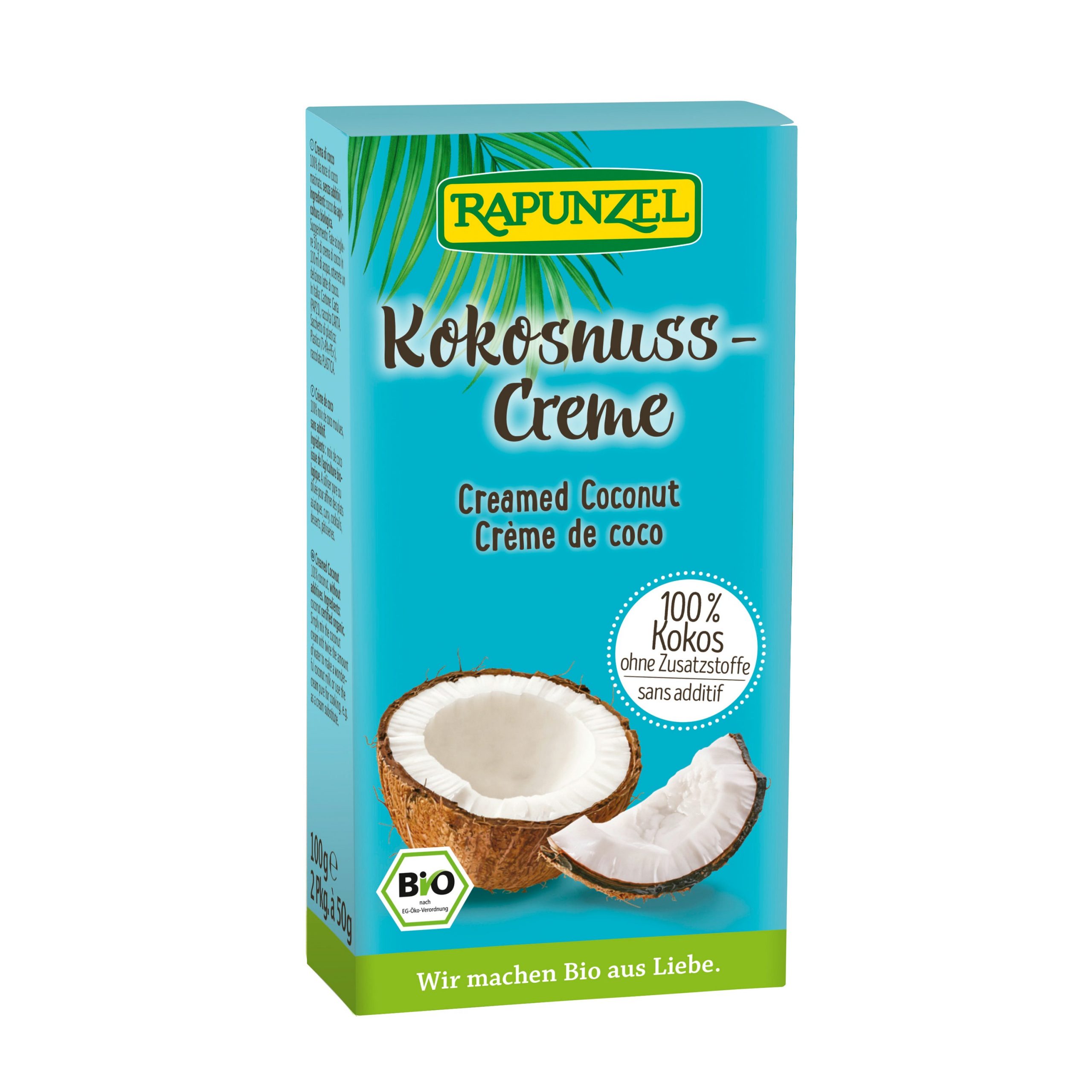 Krém kokosový 2 x 50 g BIO   RAPUNZEL Krém kokosový 2 x 50 g BIO   RAPUNZEL