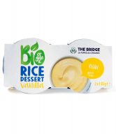 Dezert rýžový vanilka 2x130 g BIO THE BRIDGE