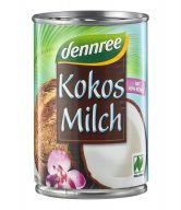 Krém kokosový 22 % tuku 400 ml BIO DENNREE