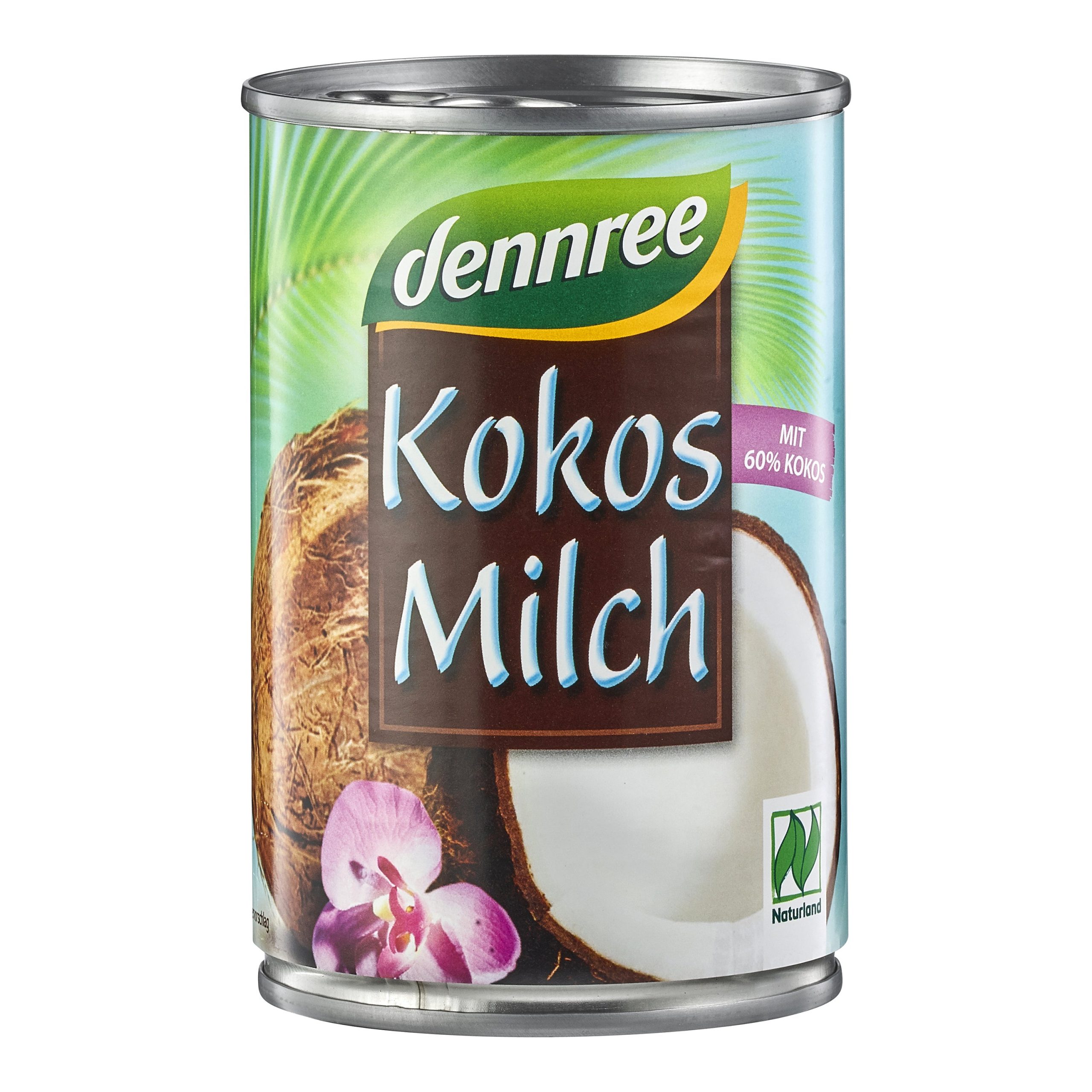 Krém kokosový 22 % tuku 400 ml BIO DENNREE Krém kokosový 22 % tuku 400 ml BIO DENNREE