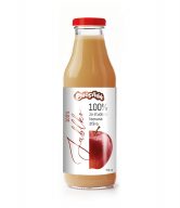Mošt ovocný jablko 100 % sklo 750 ml   OVOCŇÁK