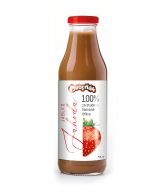 Mošt ovocný jablko-jahoda sklo 750 ml   OVOCŇÁK