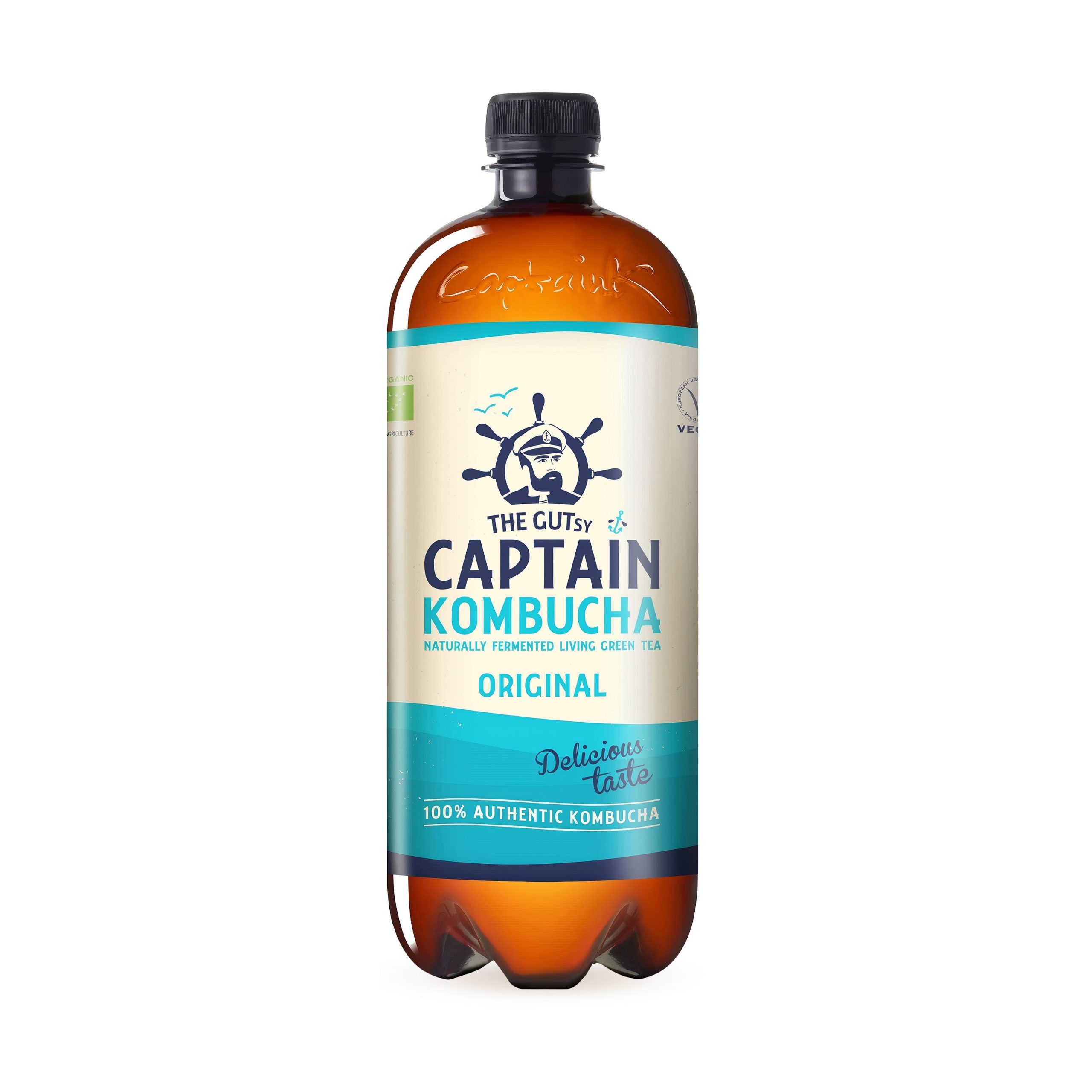 Captain kombucha original 1 l BIO THE GUTSY Captain kombucha original 1 l BIO THE GUTSY