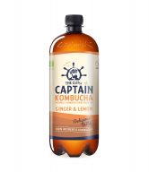 Captain kombucha zázvor a citron 1 l BIO   THE GUTSY