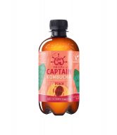 Captain kombucha broskev 400 ml BIO   THE GUTSY