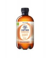 Captain kombucha zázvor a citron ZERO 400 ml BIO   THE GUTSY
