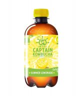 Captain kombucha lemonade 400 ml BIO THE GUTSY