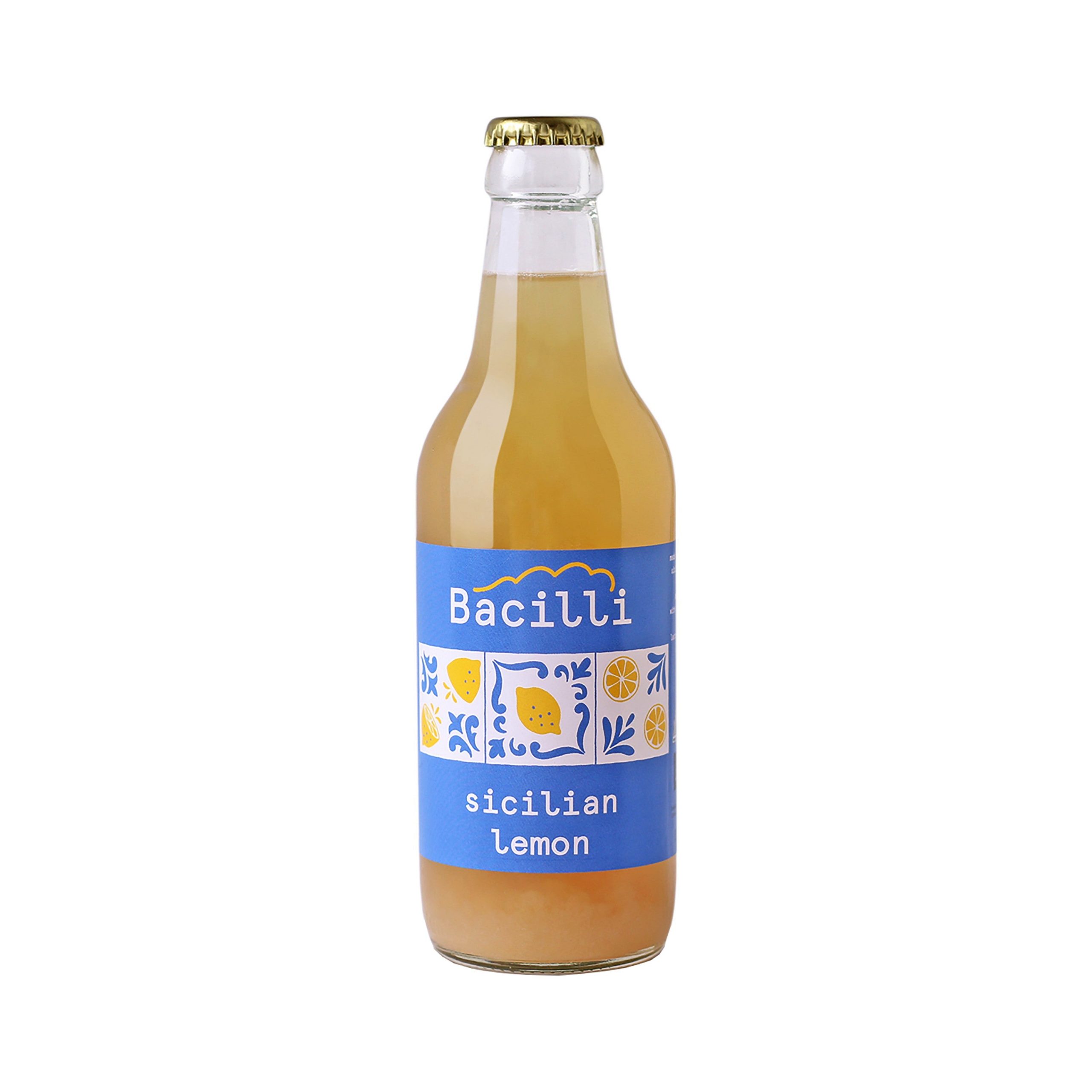 Bacilli Limonáda fermentovaná BIO – Sicilský citrón (330 ml) Bacilli Limonáda fermentovaná BIO - Sicilský citrón (330 ml)