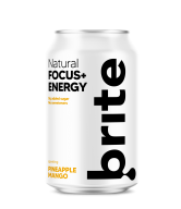 Nápoj energetický ananas a mango 330 ml BRITE