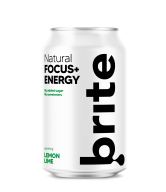 Nápoj energetický citrón a limeta 330 ml BRITE