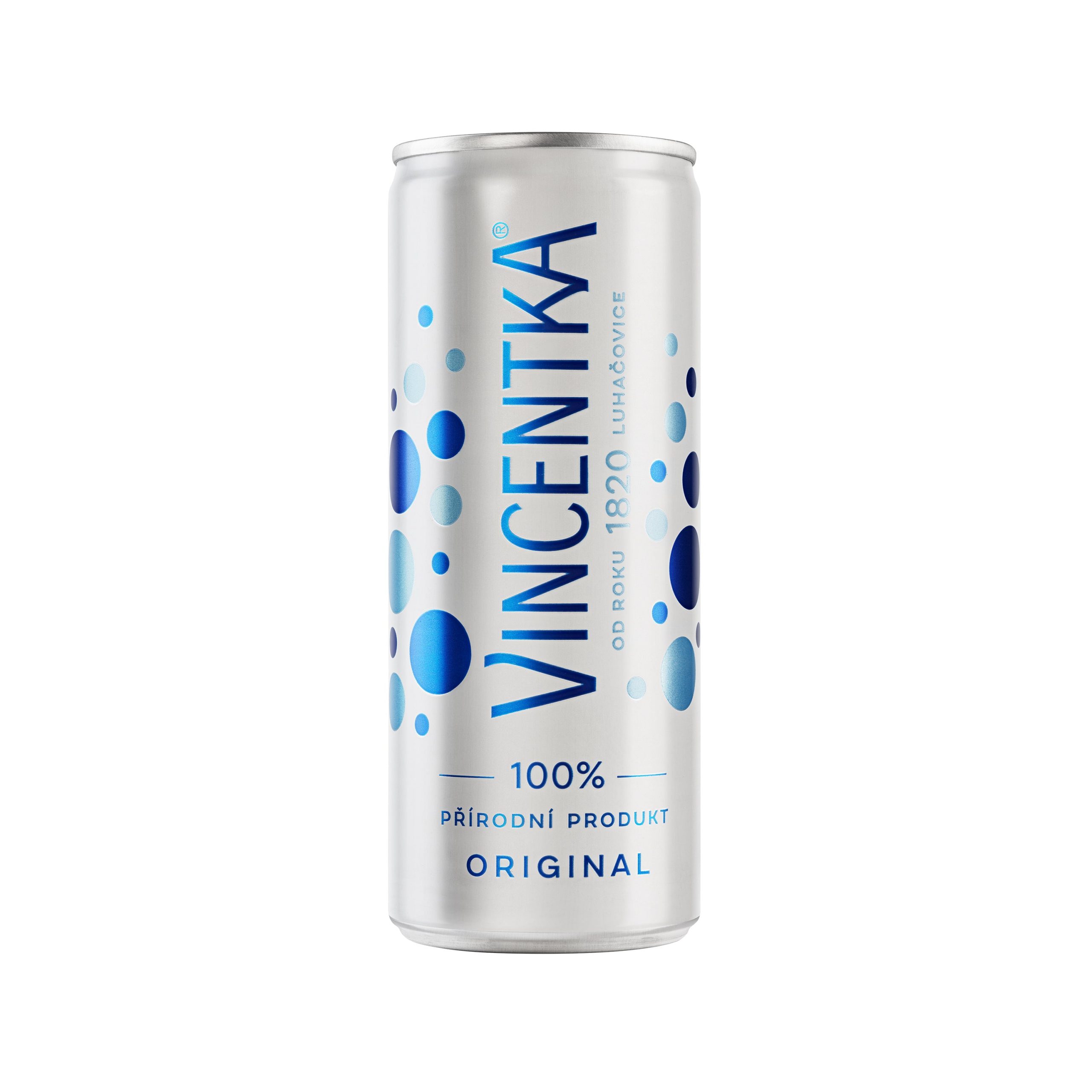 Vincentka minerální voda plech 250 ml VINCENTKA Vincentka minerální voda plech 250 ml VINCENTKA