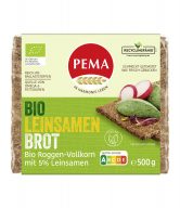 Chléb žitný se lněným semínkem 500 g BIO PEMA