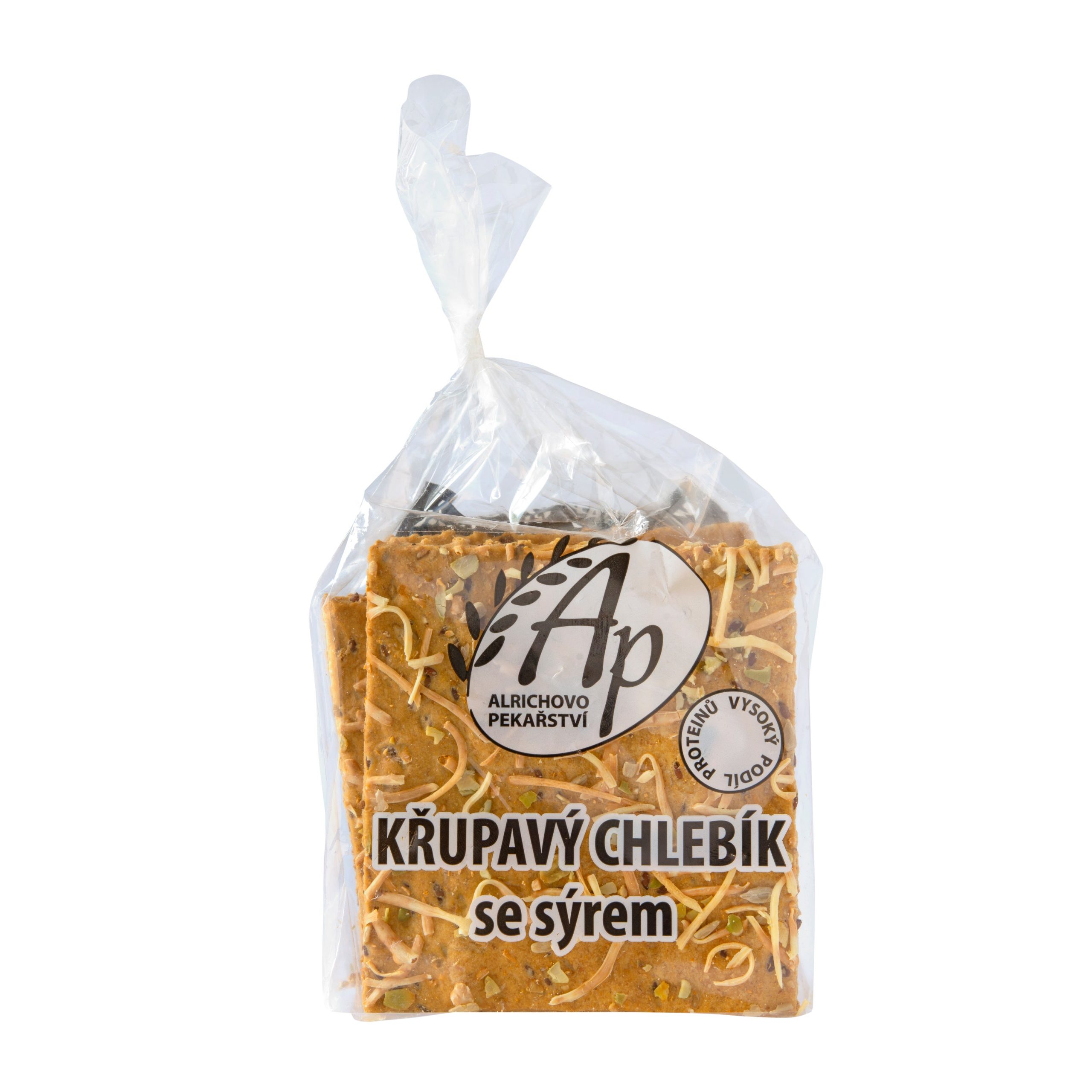 Chléb křupavý sýrový 200 g ALRICHOVO PEKAŘSTVÍ Chléb křupavý sýrový 200 g ALRICHOVO PEKAŘSTVÍ