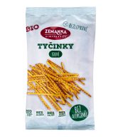 Zemanka Tyčinky solené BIO - bezlepkové (45 g) - slané zobání bez lepku a palmáče