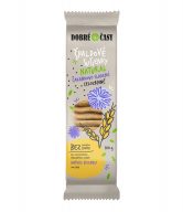 Sušenky špaldové celozrnné natural s čekankovým slazením 100 g   DOBRÉ ČASY