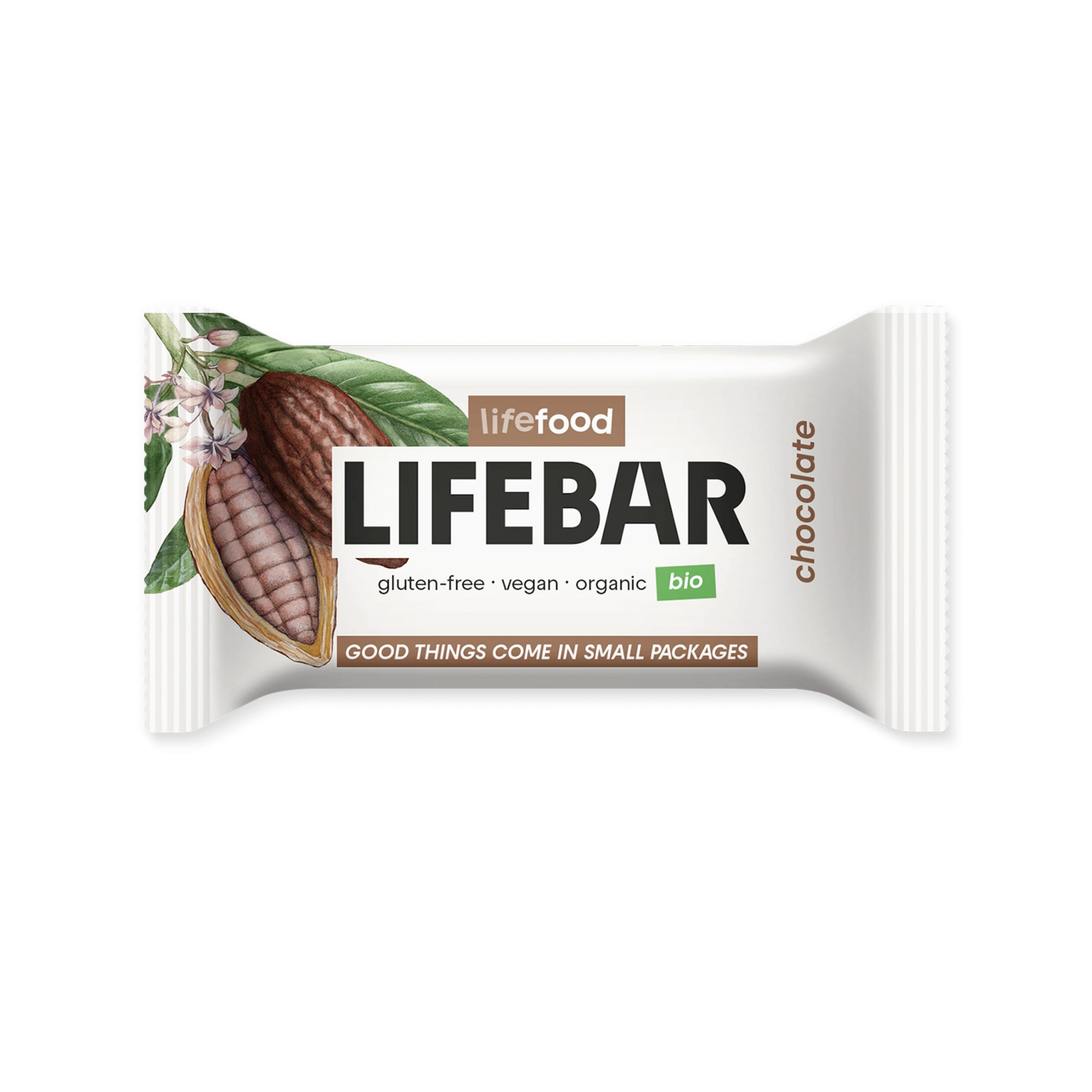 Tyčinka Lifebar čokoládová RAW 25 g BIO LIFEFOOD Tyčinka Lifebar čokoládová RAW 25 g BIO LIFEFOOD