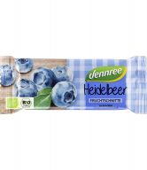 Tyčinka ovocná borůvka 40 g BIO   DENNREE