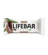Tyčinka Lifebar čokoládová RAW 40 g BIO LIFEFOOD