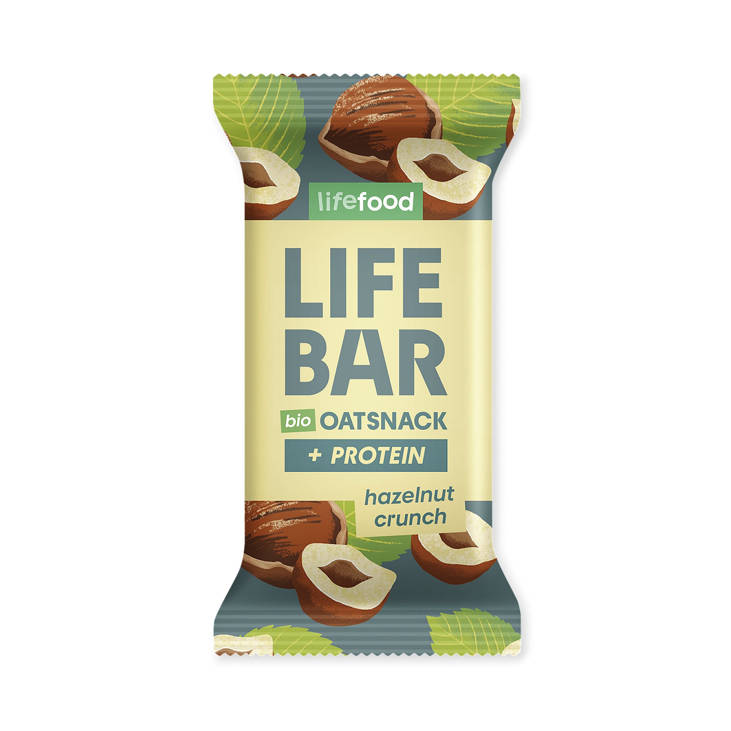 Tyčinka Lifebar Oat snack proteinová s lískovými oříšky 40 g BIO LIFEFOOD Tyčinka Lifebar Oat snack proteinová s lískovými oříšky 40 g BIO LIFEFOOD
