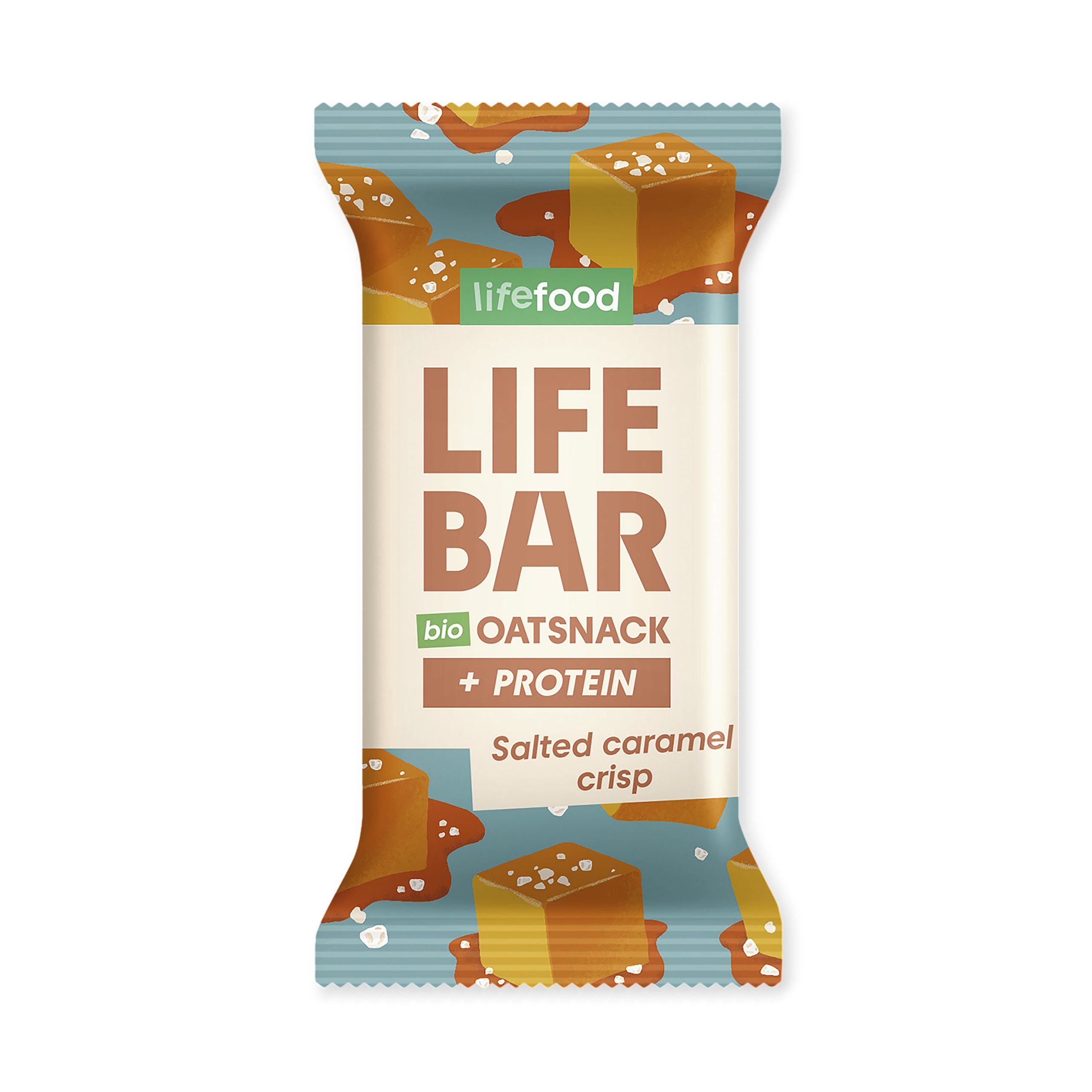 Tyčinka Lifebar Oat Snack proteinová slaný karamel 40 g BIO LIFEFOOD Tyčinka Lifebar Oat Snack proteinová slaný karamel 40 g BIO LIFEFOOD