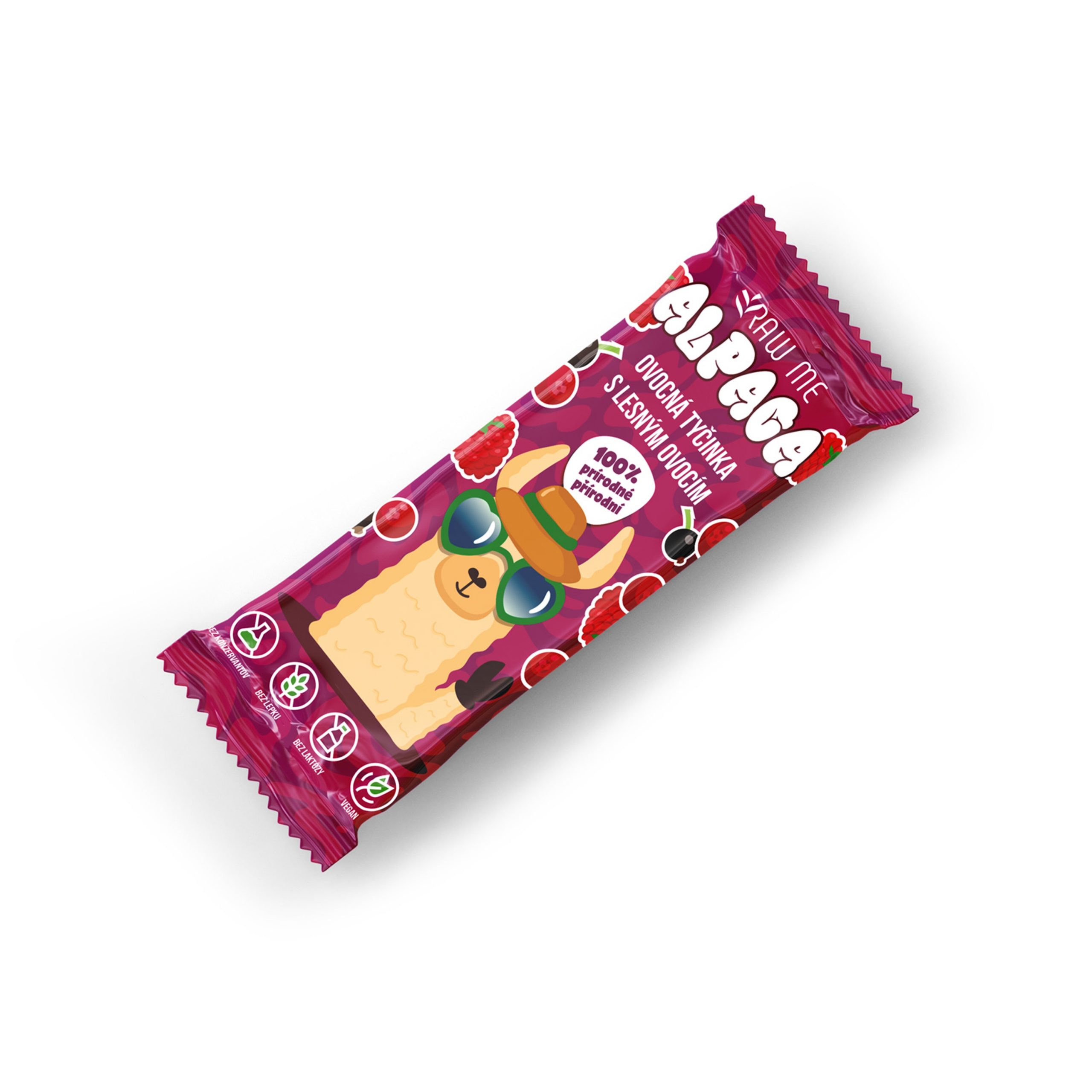 Raw me Tyčinka ovocná lesní ovoce (25 g) Raw me Tyčinka ovocná lesní ovoce (25 g)