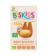 BISkids Sušenky celozrnné ovesné dětské 6M+ BIO (120 g) - bez přidaného cukru