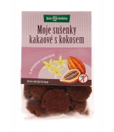 MOJE SUŠENKY kakaové s kokosem 130 g BIO   BIO NEBIO