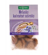 MELASKY celozrnné sušenky s melasou 130 g BIO   BIO NEBIO