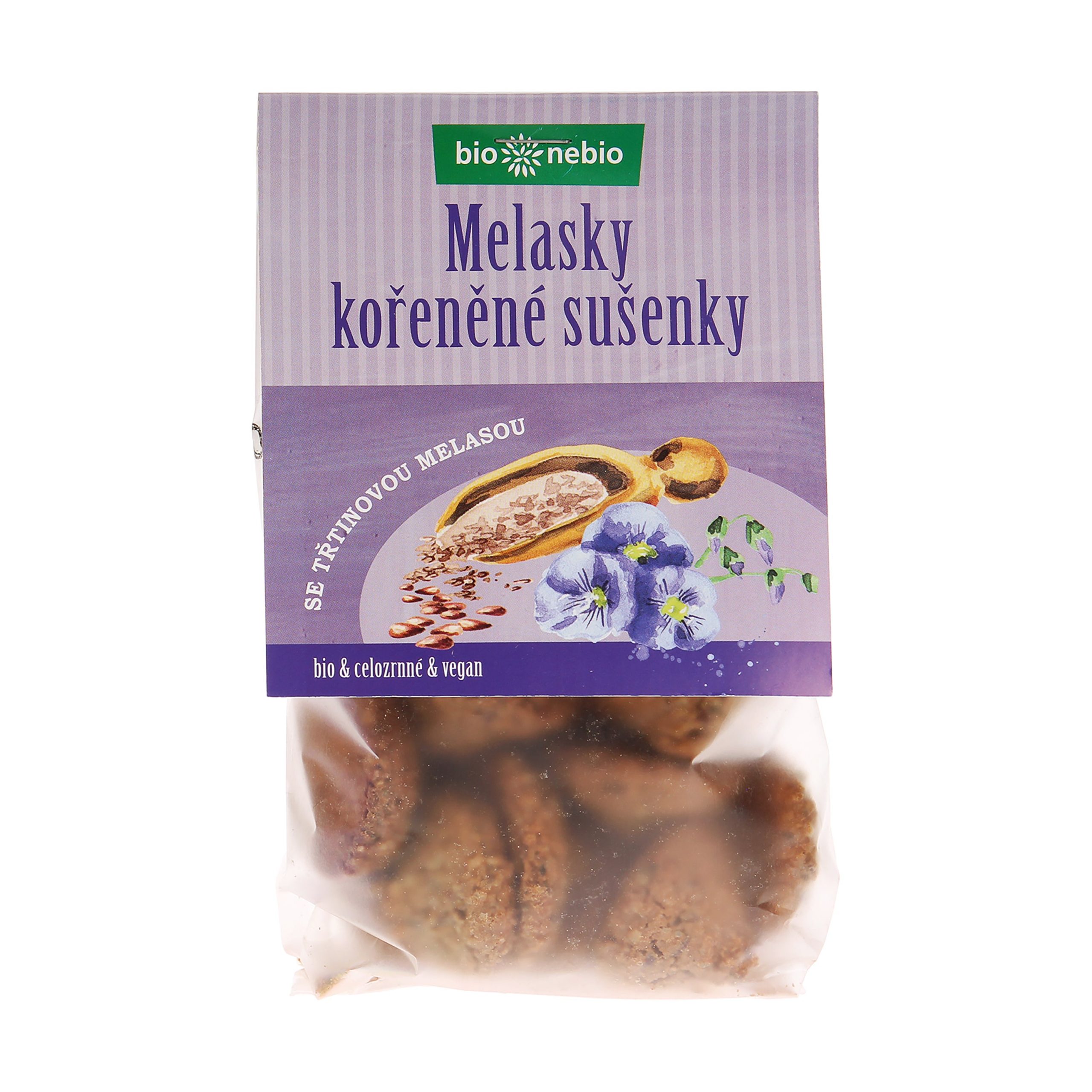 MELASKY celozrnné sušenky s melasou 130 g BIO   BIO NEBIO MELASKY celozrnné sušenky s melasou 130 g BIO   BIO NEBIO