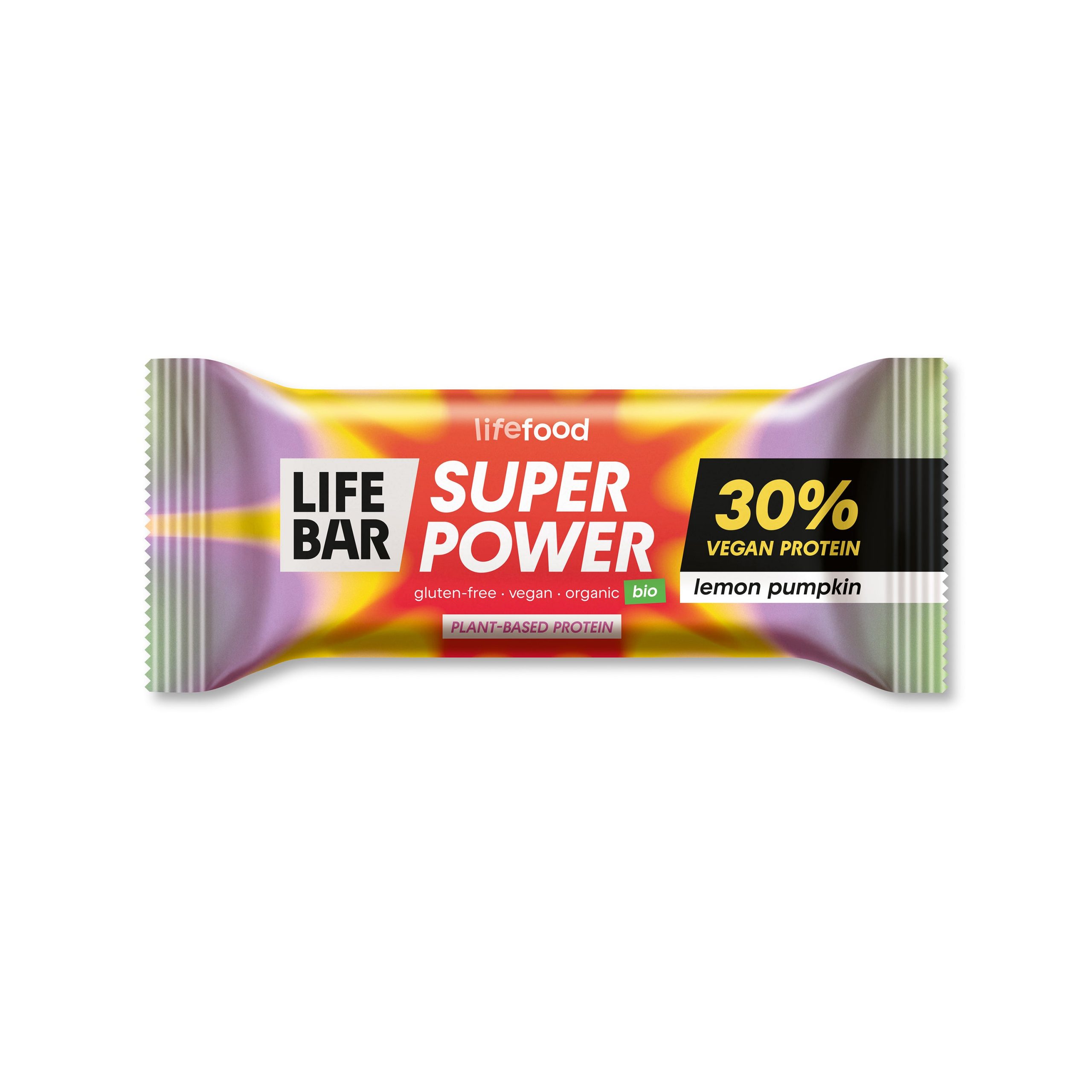 Tyčinka Lifebar citronová Super Power 40 g BIO   LIFEFOOD
