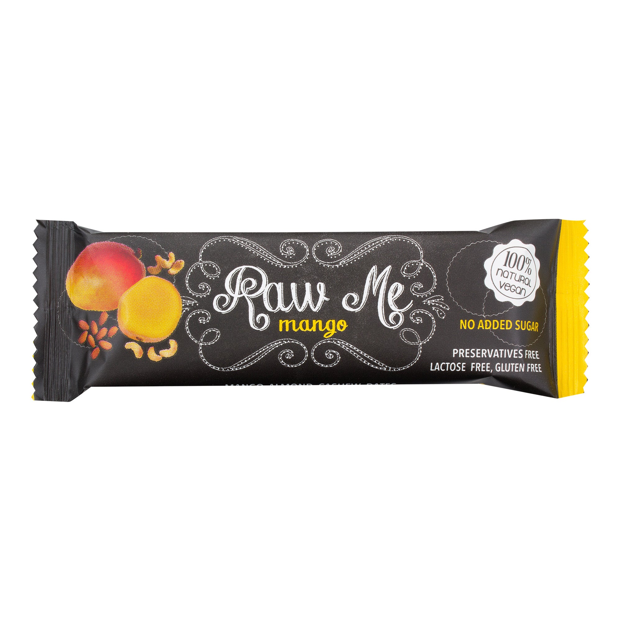 Raw Me Tyčinka ovocná s příchutí manga (45 g) Raw Me Tyčinka ovocná s příchutí manga (45 g)
