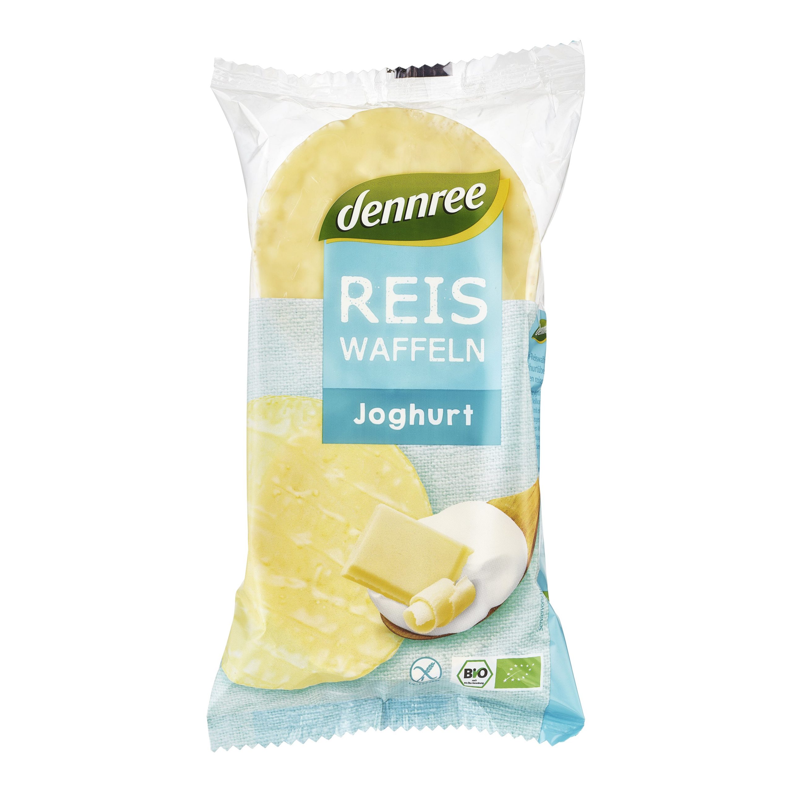Chlebíčky pufované rýžové s jogurtovou polevou 100 g BIO DENNREE Chlebíčky pufované rýžové s jogurtovou polevou 100 g BIO DENNREE