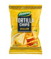 Tortilla chipsy slané 125 g BIO DENNREE