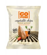Chipsy batátové s rozmarýnem 40 g BIO   GO PURE