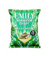 Křupky z mořských řas s octem a mořskou solí 18 g   EMILY