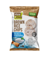 Chipsy rýžové sůl a pepř 60 g   RICE UP