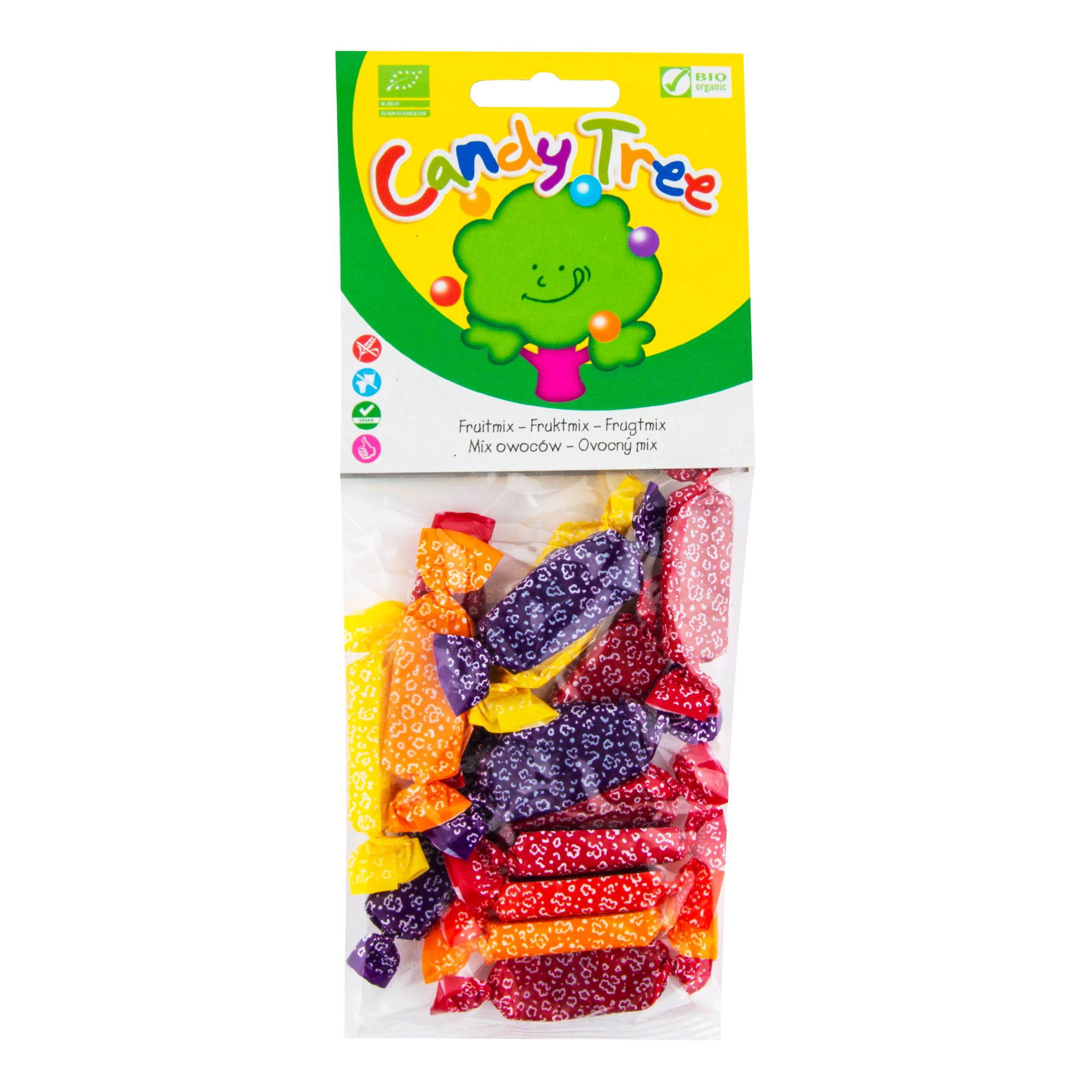 Bonbony ovocné bezlepkové 75 g BIO CANDY TREE Bonbony ovocné bezlepkové 75 g BIO CANDY TREE