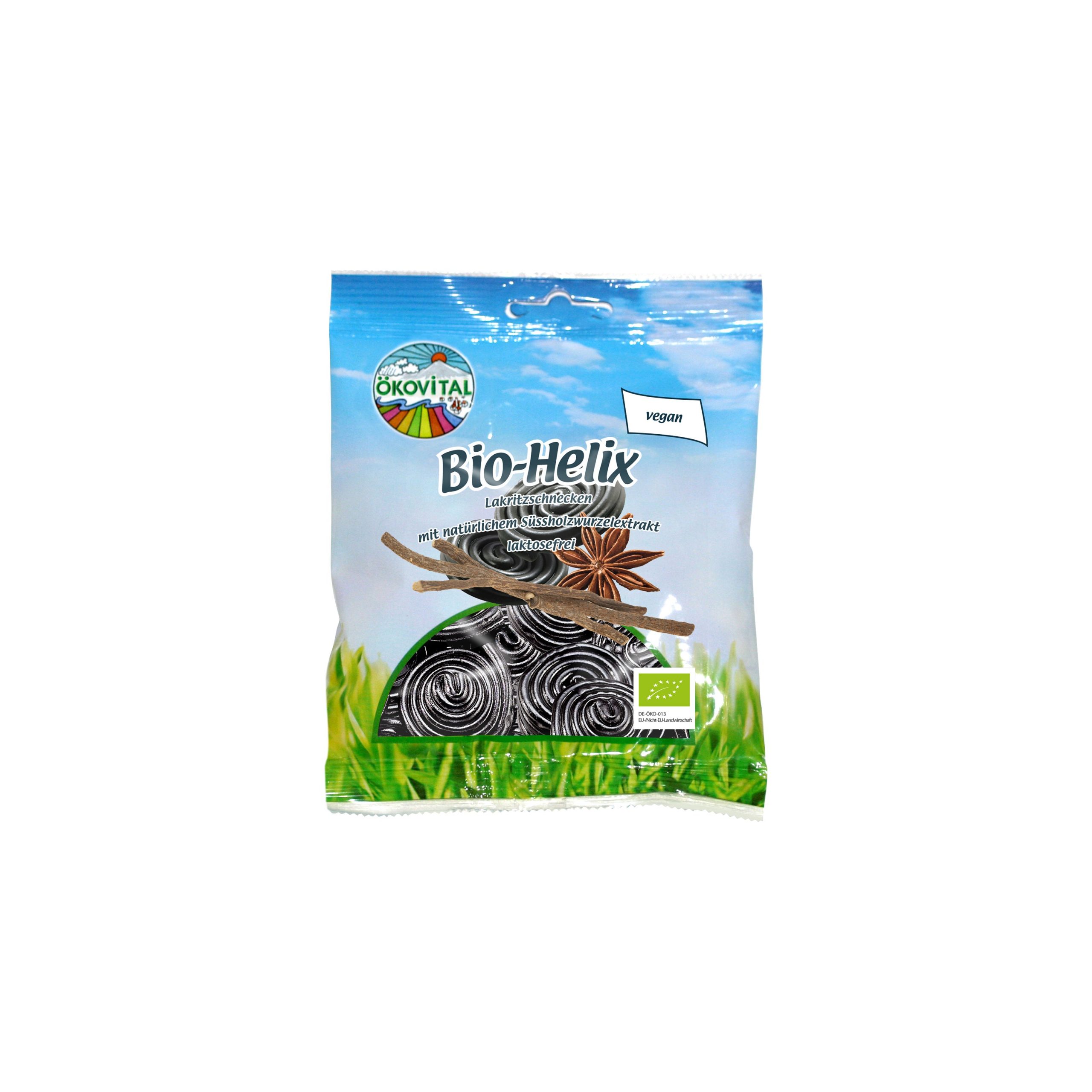 Bonbony lékořicoví šneci vegan 80 g BIO   ÖKOVITAL Bonbony lékořicoví šneci vegan 80 g BIO   ÖKOVITAL